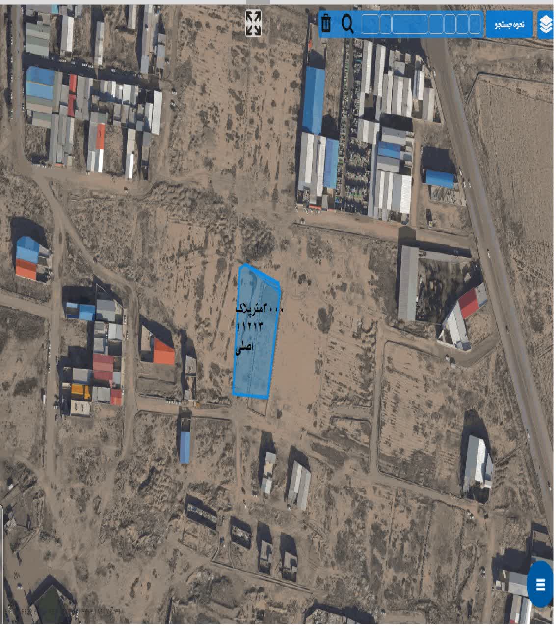 زمین کاربری صنعتی کارگاهی